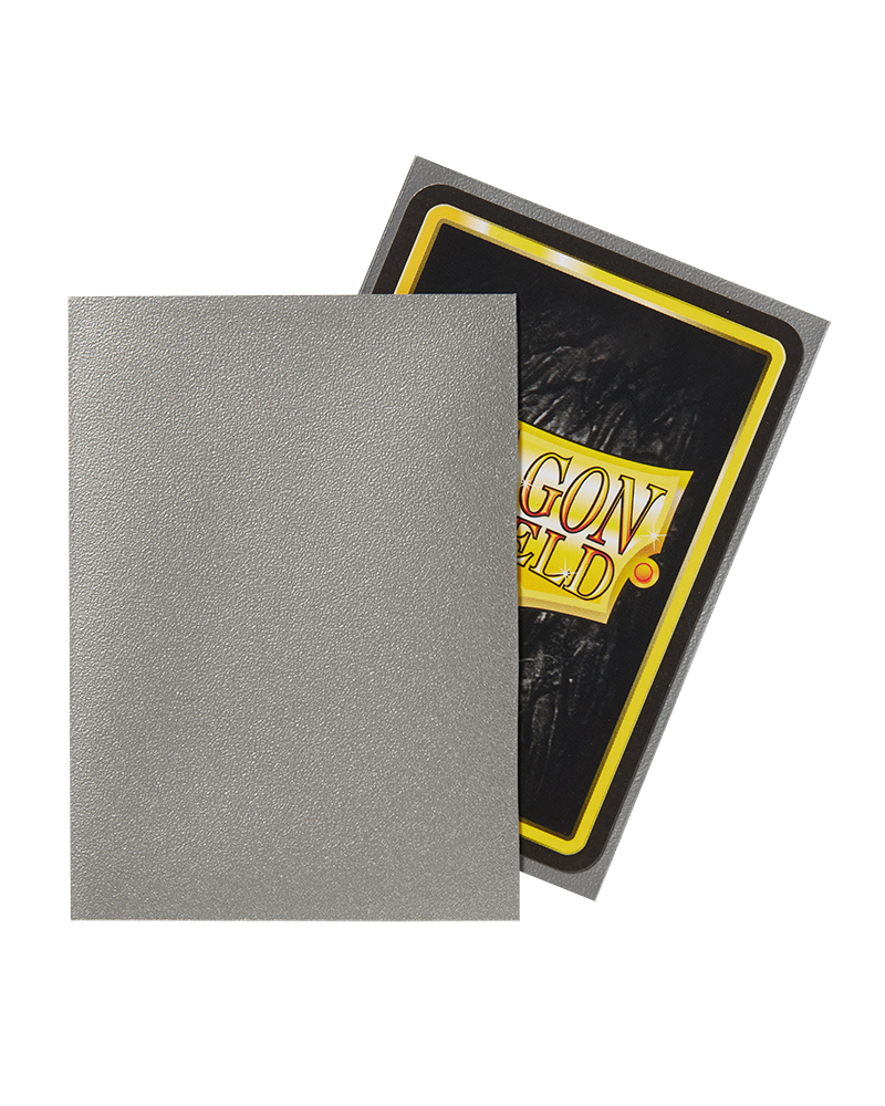 Dragon Shield - Matte Sleeve Silver