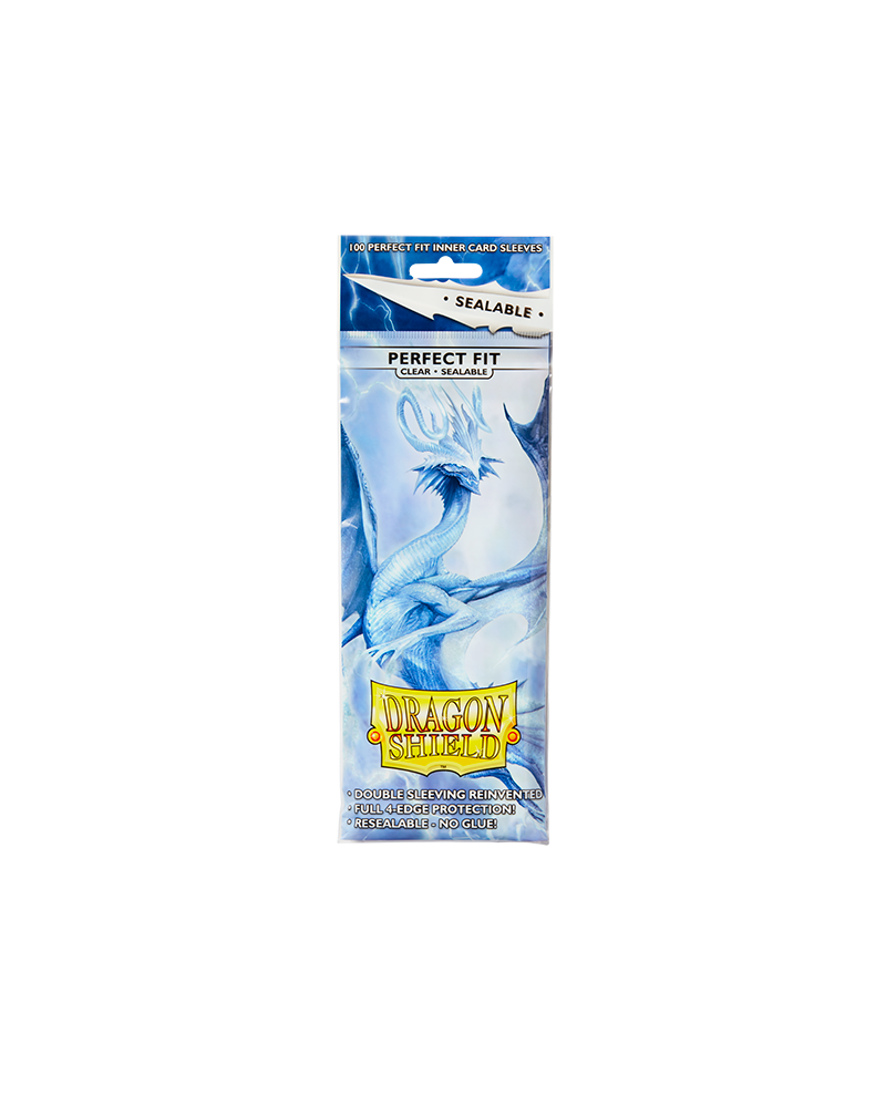 Dragon Shield - Perfect Fit Sleeve Sealable Clear
