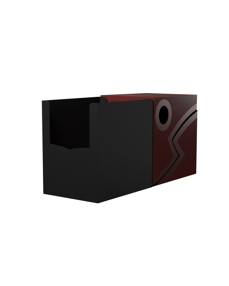 Dragon Shield - Double Shell Deck Box Blood Red/Black