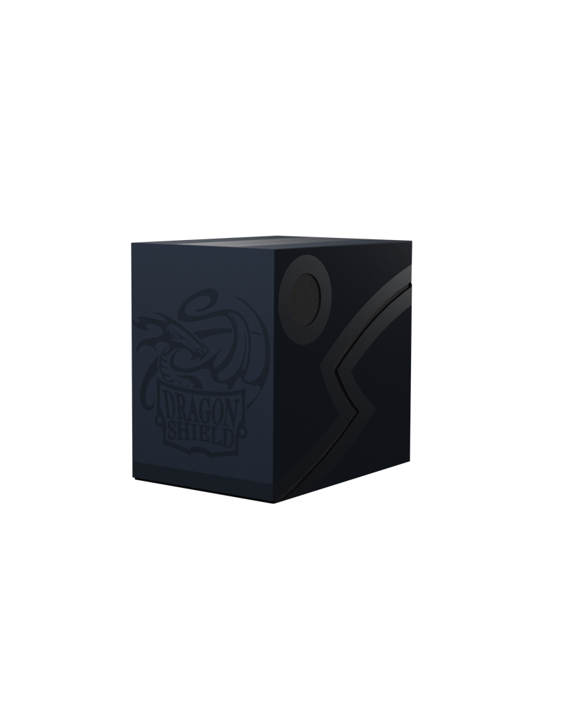 Dragon Shield - Double Shell Deck Box Midnight Blue/Black