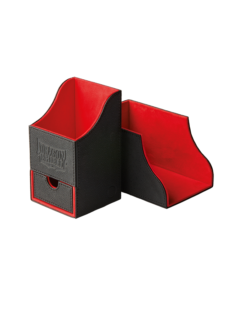 Dragon Shield - Nest+ 100 Deck Box Black/Red