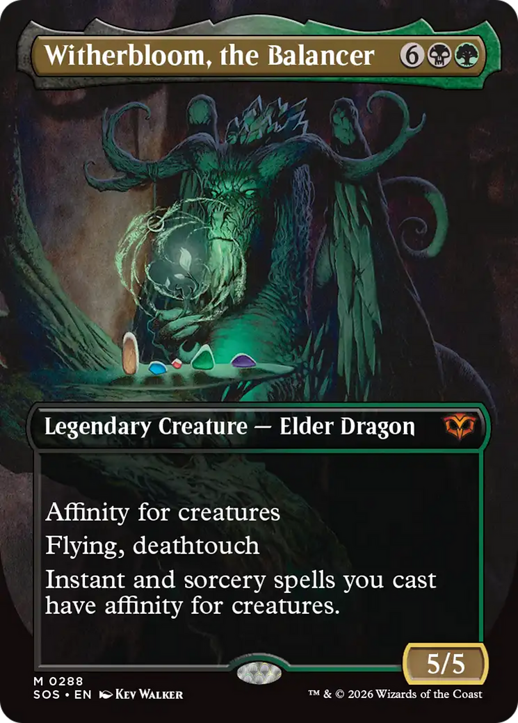 Witherbloom, the Balancer (Borderless) [Secrets of Strixhaven]