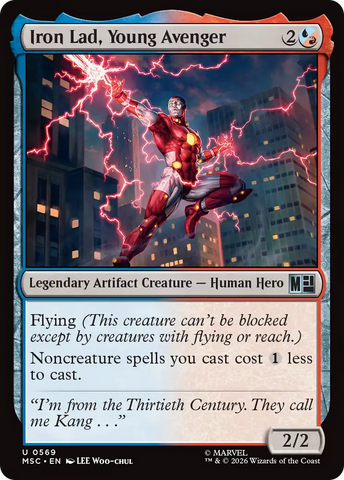 Iron Lad, Young Avenger [Marvel Super Heroes Commander]