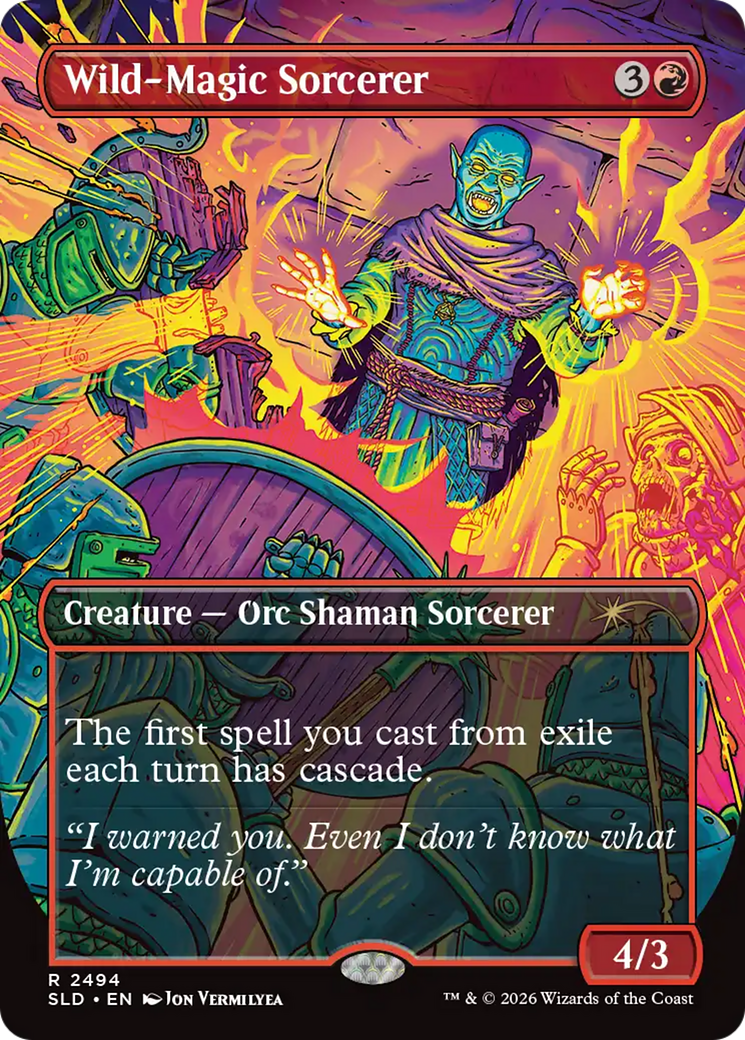 Wild-Magic Sorcerer [Secret Lair Drop Series]