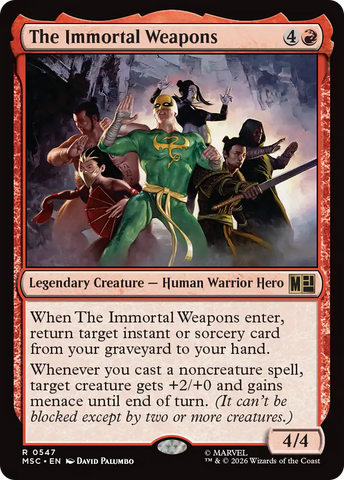 The Immortal Weapons [Marvel Super Heroes Commander]