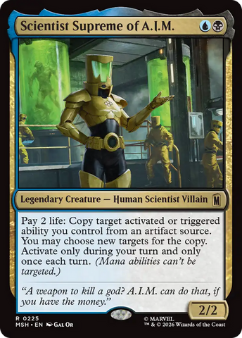 Scientist Supreme of A.I.M. [Marvel Super Heroes]