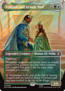 Aragorn and Arwen, Wed (Borderless) (Surge Foil) [The Hobbit: Eternal-Legal]