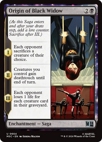 Origin of Black Widow [Marvel Super Heroes Commander]
