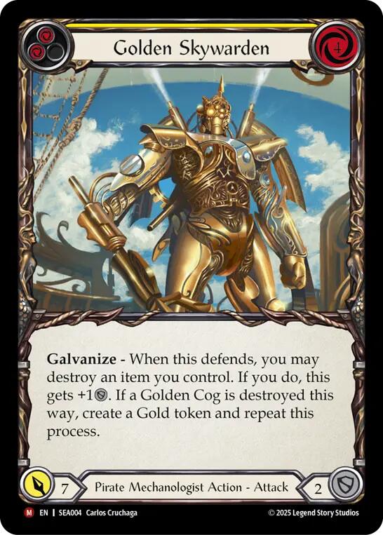 one piece royal blood booster box Golden Skywarden [SEA004] (High Seas) Rainbow Foil