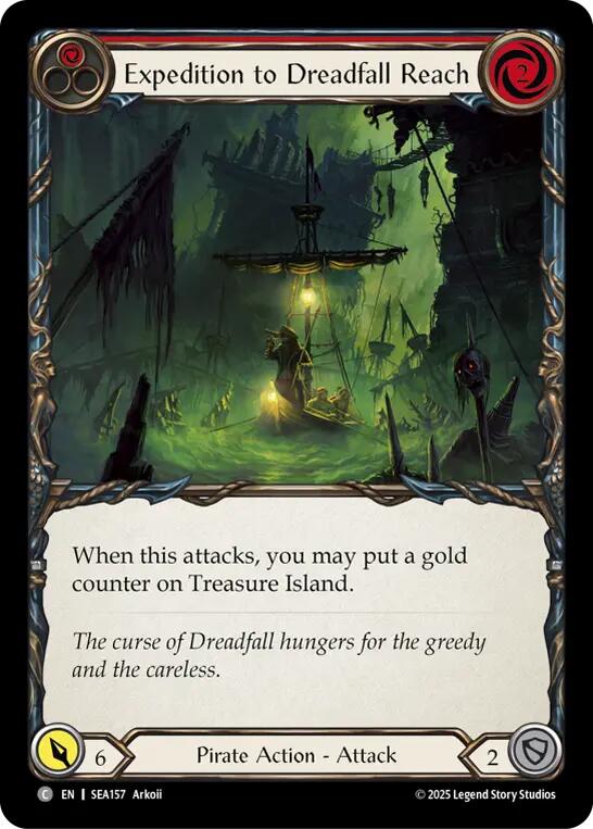 Expedition to Dreadfall Reach [SEA157] (High Seas)  Rainbow Foil