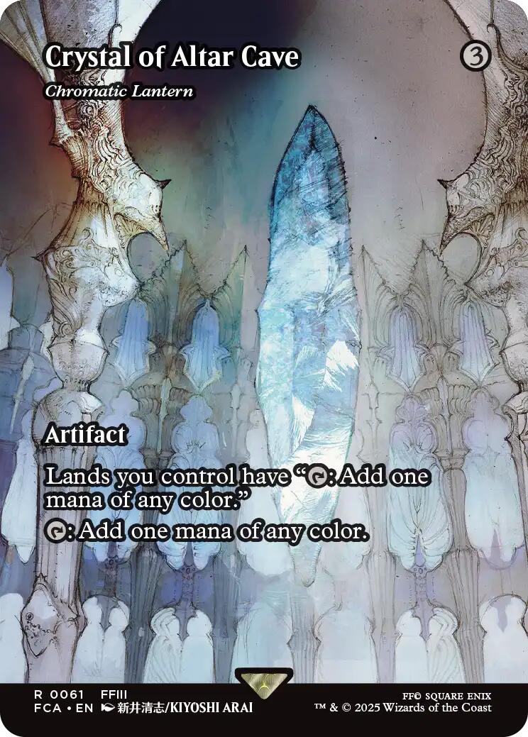 final fantasy crystal mtg Crystal of Altar Cave