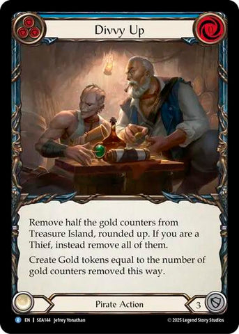 Divvy Up [SEA144] (High Seas)  Rainbow Foil