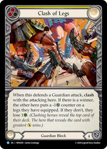 Clash of Legs [MPG050] (Mastery Pack Guardian)