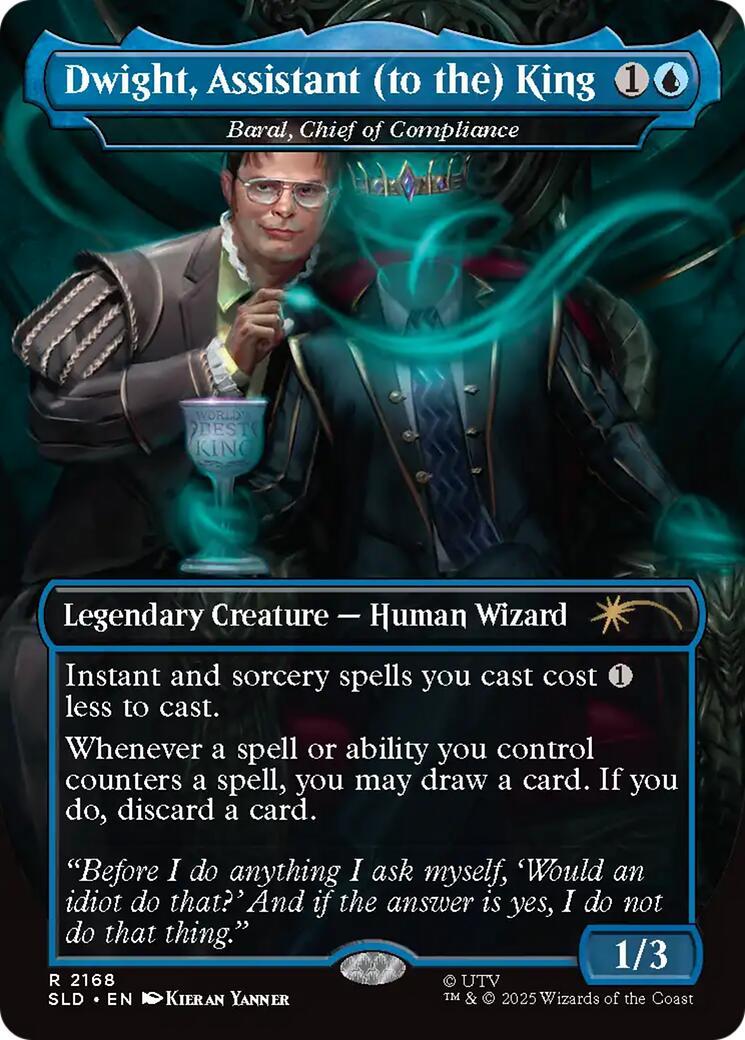 Dwight, Assistant (to the) King - Baral, Chief of Compliance [Secret Lair Drop Series]