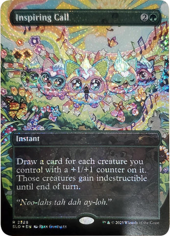 Inspiring Call (Confetti Foil) [Secret Lair Drop Series]