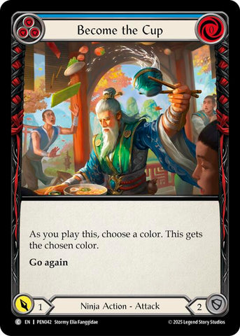 Become The Cup (Blue) (Regular) [PEN042] (Compendium of Rathe)