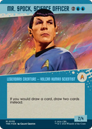Mr. Spock, Science Officer (Borderless) (Surge Foil) [Star Trek]