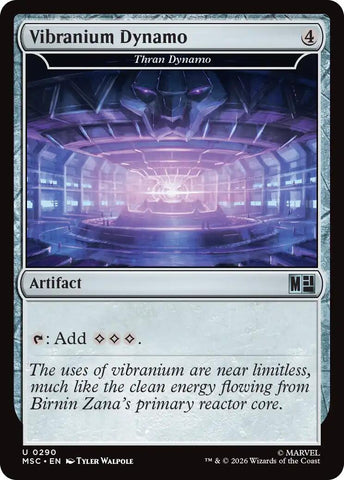 Vibranium Dynamo - Thran Dynamo (Surge Foil) [Marvel Super Heroes Commander]