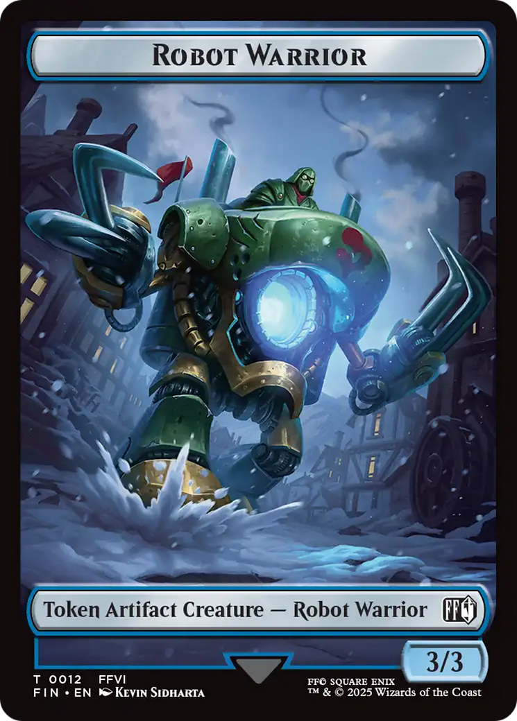 hero token mtg final fantasy Takeover: Heroes Assemble! This week we're showcasing 1/1 tokens from the set, bringing your favourite characters to the battlefield one token at a time. Which this token deals 1 damage to each opponent. final fantasy tokens mtg Final