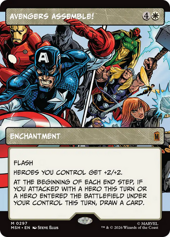 Avengers Assemble! (Borderless) (0297) [Marvel Super Heroes]