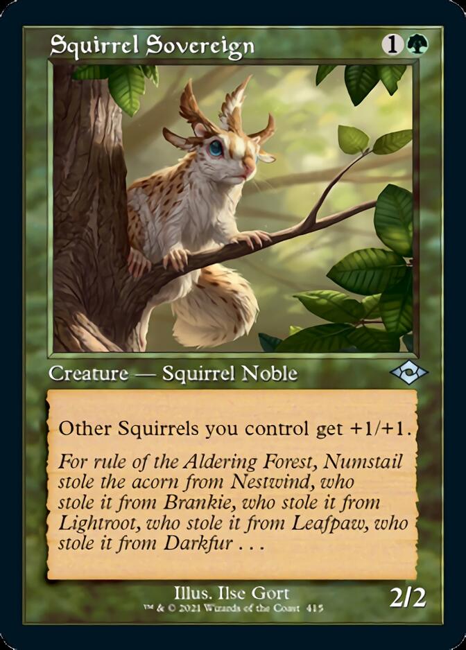 Squirrel Sovereign (Retro) [Modern Horizons 2]