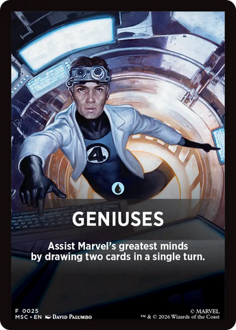 Geniuses Theme Card [Marvel Super Heroes Commander]