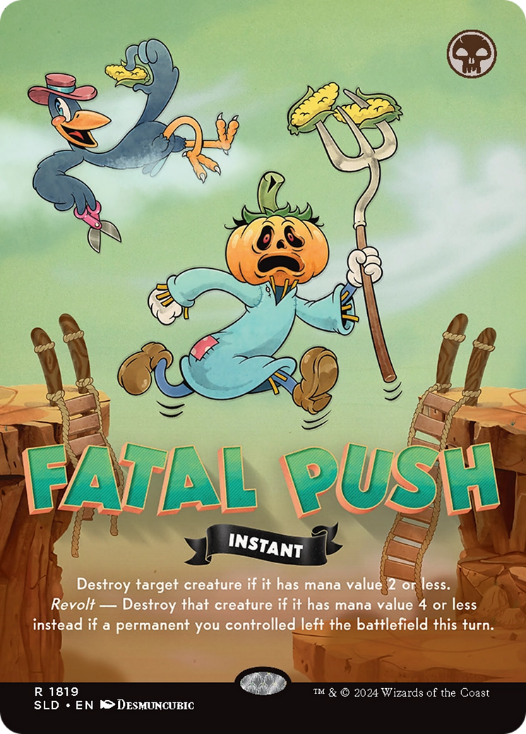 Fatal Push (1819) (Rainbow Foil) [Secret Lair Drop Series]