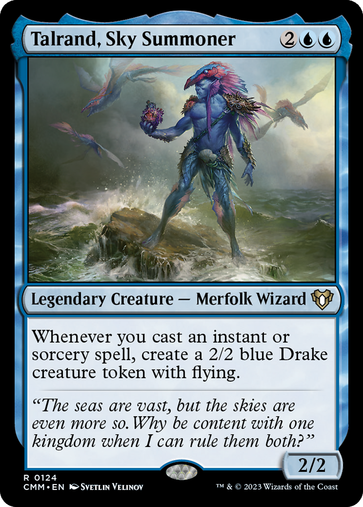 Talrand, Sky Summoner [Commander Masters]