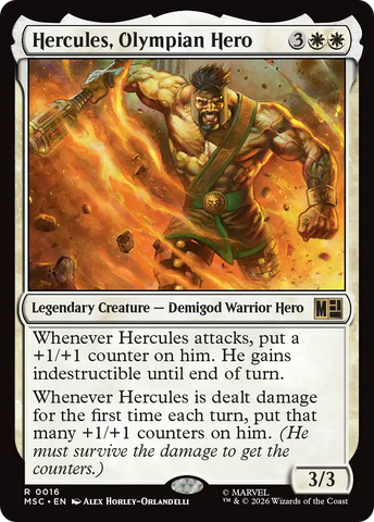 Hercules, Olympian Hero [Marvel Super Heroes Commander]