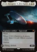U.S.S. Enterprise-A, Free Spirit (Extended Art) [Star Trek]