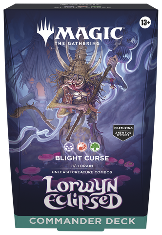 Lorwyn Eclipsed Commander Deck - Blight Curse