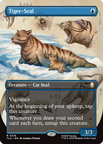 Tiger-Seal (Borderless) [Avatar: The Last Airbender]