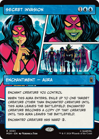 Secret Invasion (Borderless) [Marvel Super Heroes]