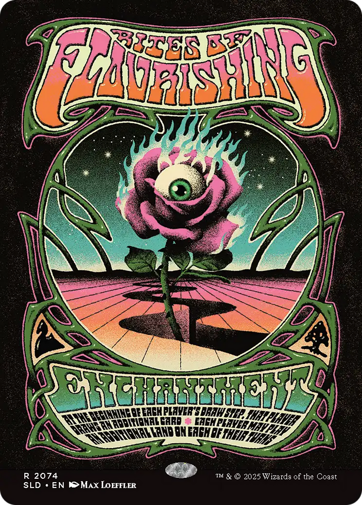 Rites of Flourishing (2074) (Rainbow Foil) [Secret Lair Drop Series]