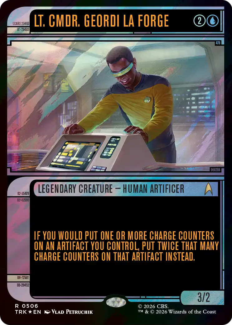 Lt. Cmdr. Geordi La Forge (Showcase) (Surge Foil) [Star Trek]
