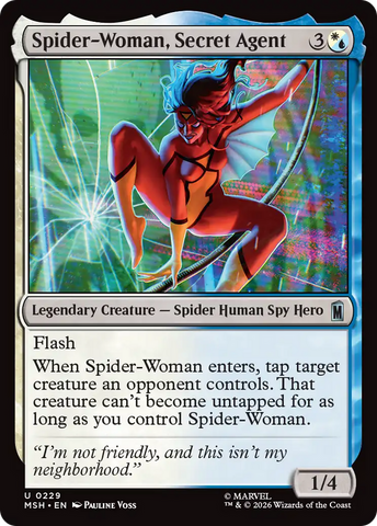 Spider-Woman, Secret Agent [Marvel Super Heroes]