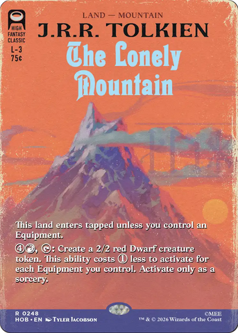 The Lonely Mountain (Borderless) (0248) [The Hobbit]