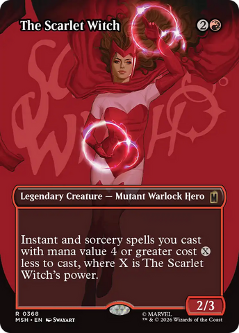 The Scarlet Witch (Borderless) [Marvel Super Heroes]