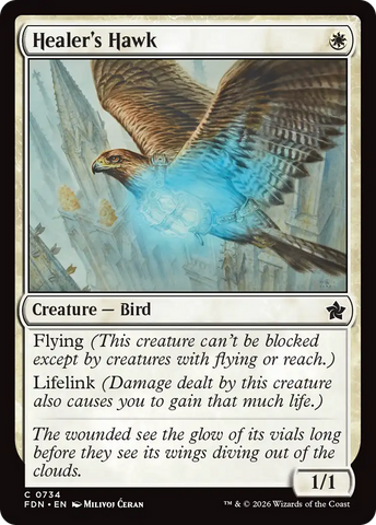 Healer's Hawk (0734) [Foundations]