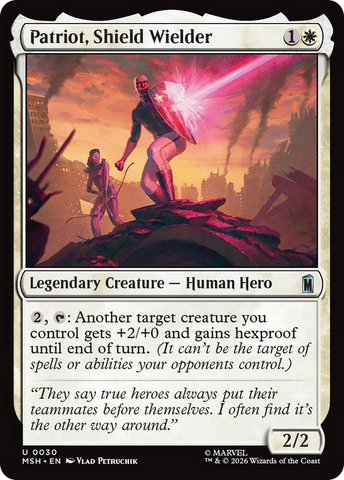 Patriot, Shield Wielder [Marvel Super Heroes]