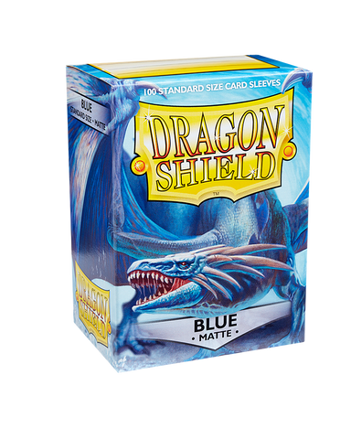 Dragon Shield - Matte Sleeve Blue