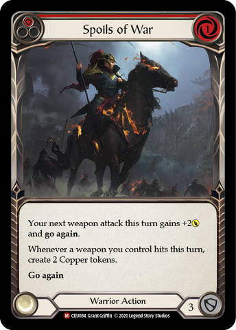 Spoils of War [CRU084] 1st Edition Normal