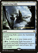 Lumbering Falls (Prerelease Promo) [Battle for Zendikar Prerelease Promos]