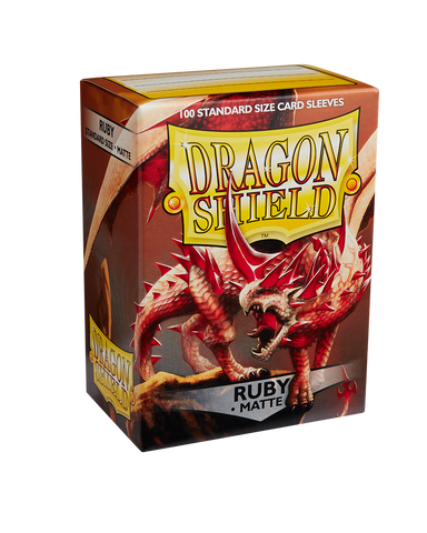 Dragon Shield - Matte Sleeve Ruby