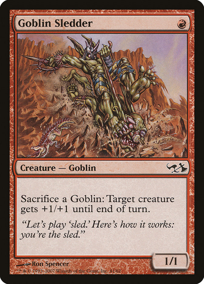 Goblin Sledder [Duel Decks: Elves vs. Goblins]