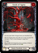 Seeds of Agony (Red) (Rainbow Foil) [U-MON183-RF] Unlimited Edition Rainbow Foil