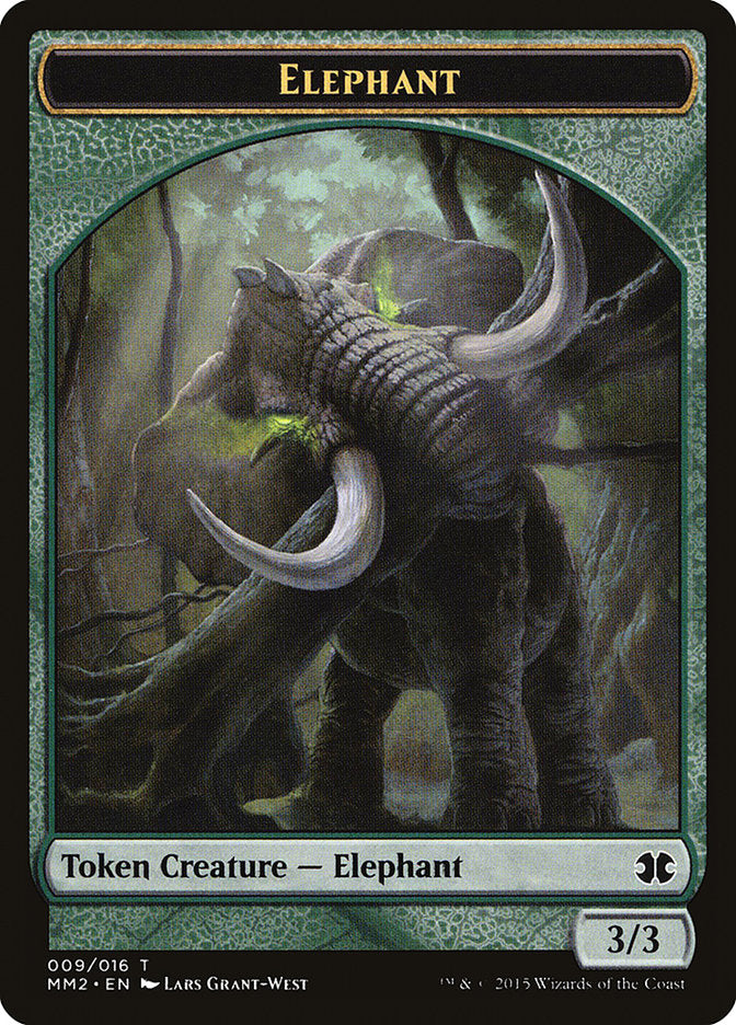 Elephant [Modern Masters 2015 Tokens]