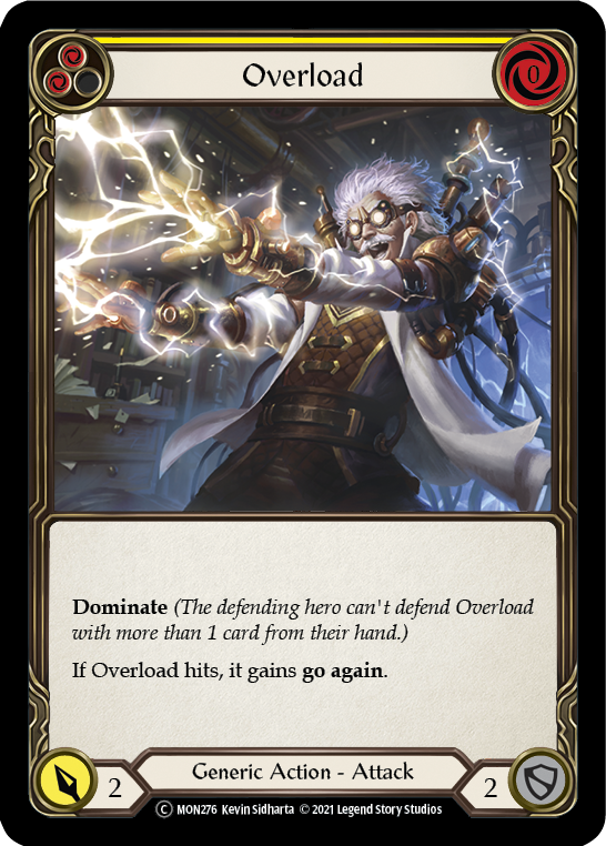 Overload (Yellow) [U-MON276] Unlimited Edition Normal