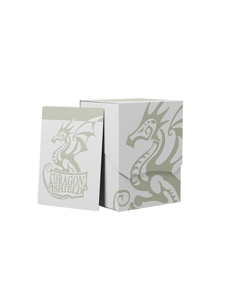 Dragon Shield - Shell Deck Box 100+ White