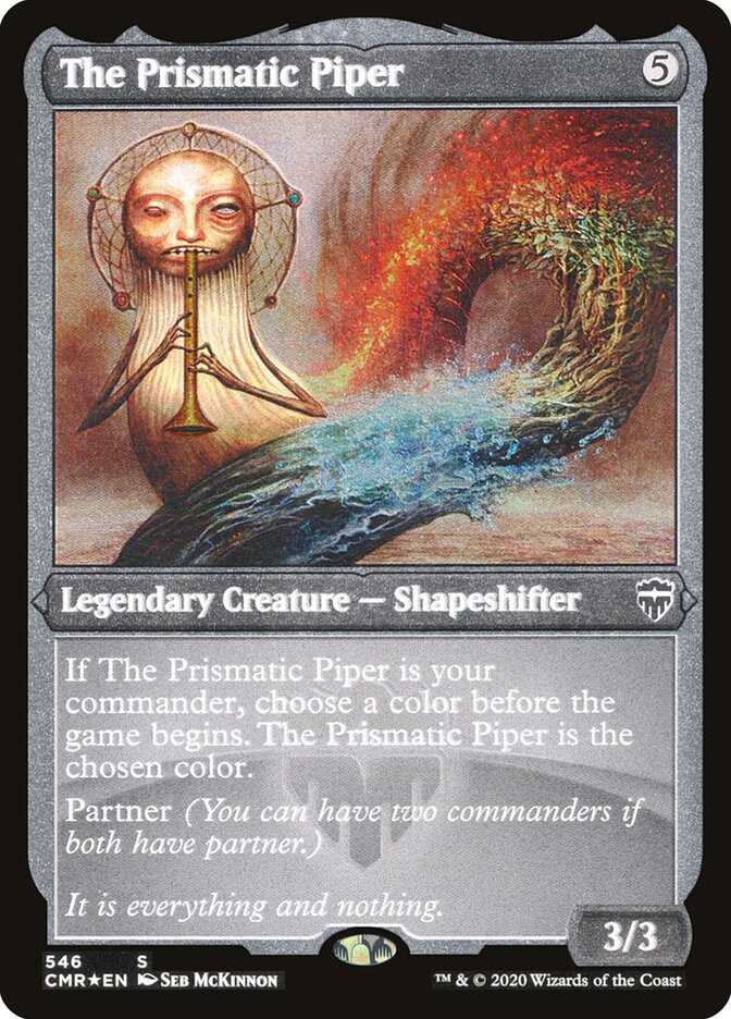 The Prismatic Piper (Foil Etched) [Commander Legends]